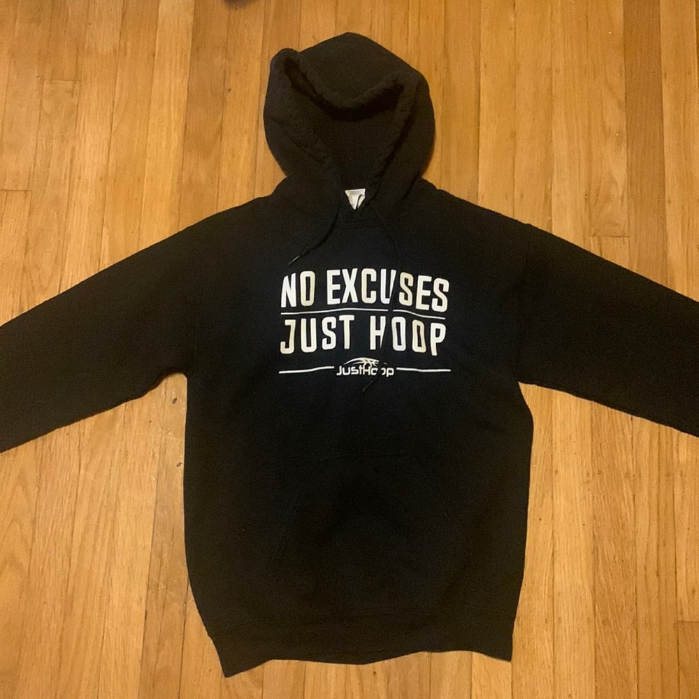 Black hoodie